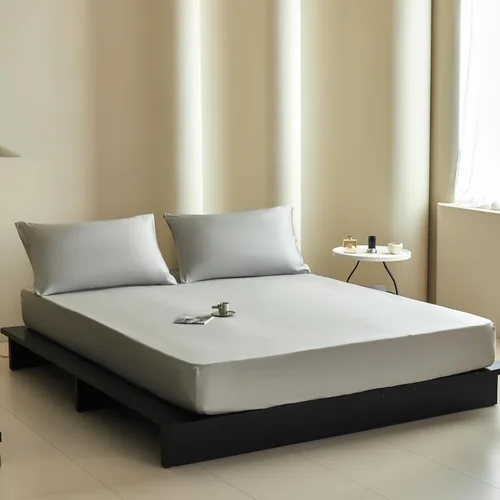 Miniatura 2 de Simple&Opulence Juego de sábanas 100% Tencel Eucalyptus Lyocell de 3 piezas, absorben la humedad, bolsillo profundo, sábanas refrescantes suaves