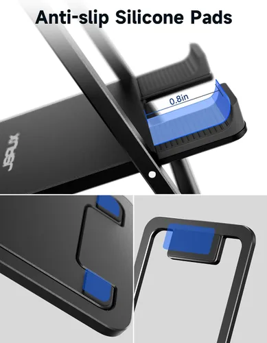 Miniatura 7 de JSAUX Soporte Universal para Tableta, Soporte de Tableta Portátil Plegable para Escritorio Compatible con iPad mini/Air, Samsung Galaxy Tab, Kindle