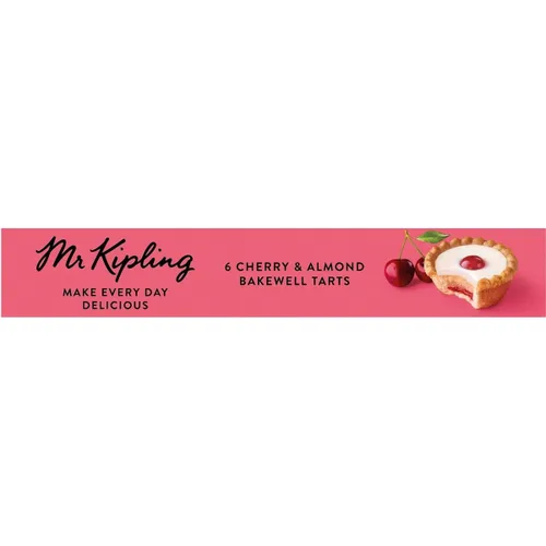 Miniatura 3 de Mr Kipling Bakewell de cereza y almendra 6pk - Juego de 2