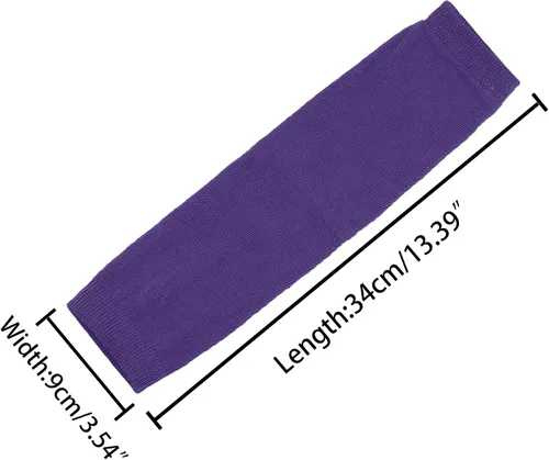 Miniatura 27 de Allegra K Calentadores de brazo sin dedos unisex de moda clásica