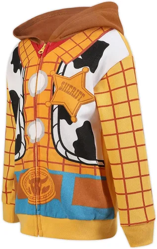 Miniatura 13 de Disney Toy Story Woody or Buzz Lightyear - Sudadera con capucha y cremallera para niños pequeños