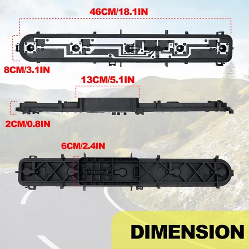 Miniatura 3 de Placa de circuito de la luz trasera del automóvil izquierda compatible con Mercedes Benz Sprinter 906 OE 0008201378
