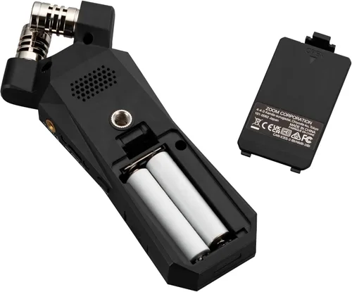 Miniatura 6 de Zoom H1essential - Grabadora de audio portátil de 2 pistas y 32 bits con micrófono Lavalier GO Lav, 5 baterías AAA, cable USB-C a USB-C y tarjeta