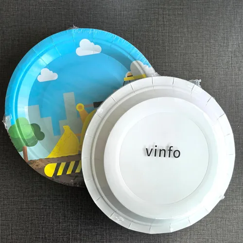 Miniatura 7 de Juego de 97 piezas de suministros para fiesta de cumpleaños de construcción, para niños, sirve para 24 excavadoras de invitados, camión excavador