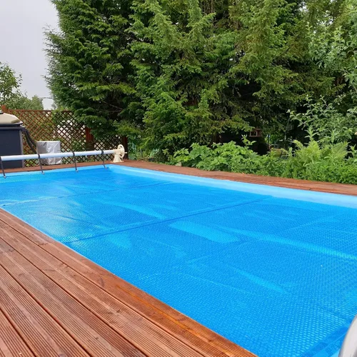 Miniatura 9 de S AFSTAR Cubierta de piscina rectangular de 12 x 24 pies, con bolsa de transporte, impermeable y a prueba de polvo, cubierta de piscina resistente