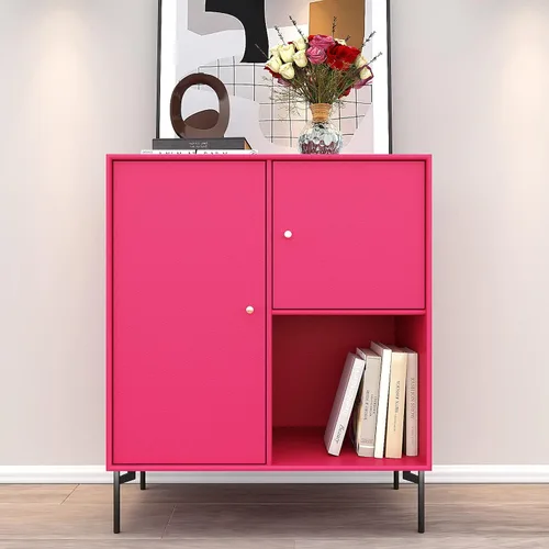 Miniatura 5 de VEELIKE Papel tapiz rosa magenta para pegar y despegar, papel de contacto rosa para escritorio, armarios, cajones, paredes, 15.7 x 118 pulgadas