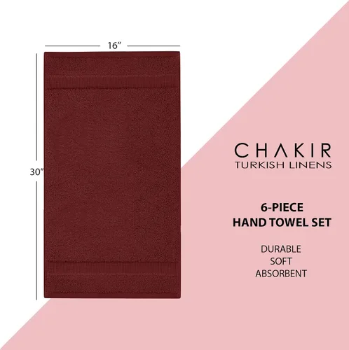 Miniatura 5 de Chakir Turkish Linens Hotel & Spa - Lujosa toallas de algodón turco de alta absorción Arándano