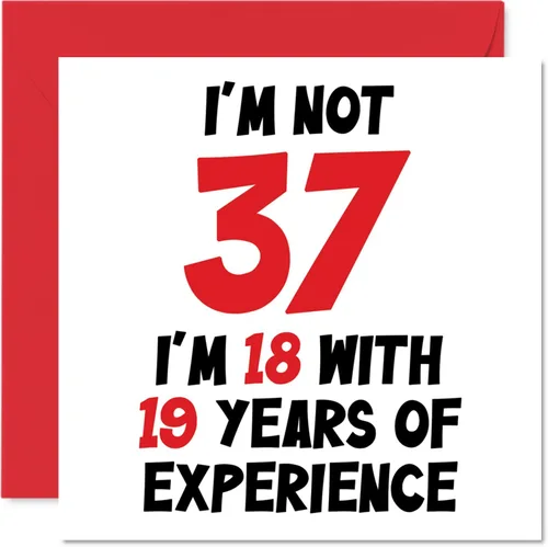Miniatura 56 de Tarjeta de cumpleaños número 100 para mujeres y hombres, no 100, soy 18 con 82 años de experiencia, divertida tarjeta de felicitación de feliz