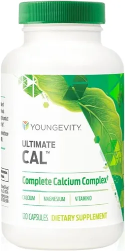 Youngevity Ultimate Cal - Suplemento para la salud ósea de calcio y magnesio con D-3, zinc, potasio, boro, altamente absorbible, soporte