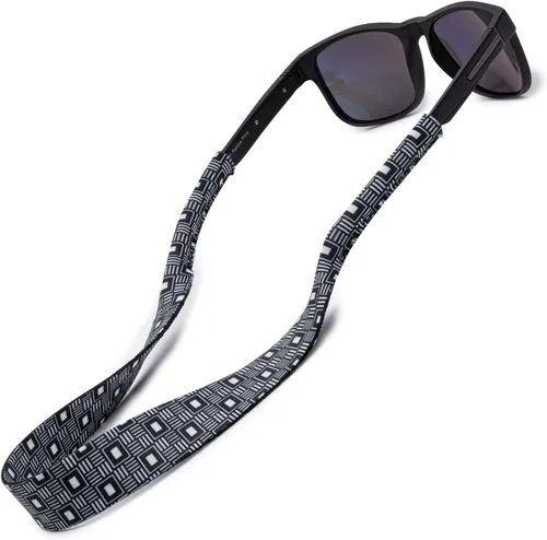 Miniatura 11 de Gunjovi Correa de gafas de sol de neopreno, correa de gafas flotantes, retenedor de gafas para hombres, mujeres y niños