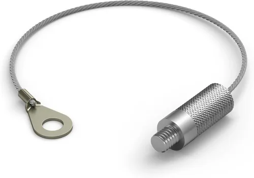 Miniatura 3 de Philips Hue Cable anticaída para cámara segura, plateado, paquete de 1, hecho para uso en exteriores, se conecta a la unidad de fuente