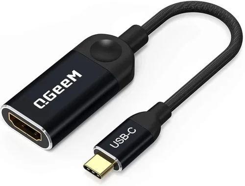 Miniatura 12 de QGeeM Cable adaptador USB C a HDMI 4K, adaptador USB tipo C a HDMI [Thunderbolt 3/4] HDMI para Laptop MacBook Pro/Air, iPhone 15 16 17 Pro max, Dell