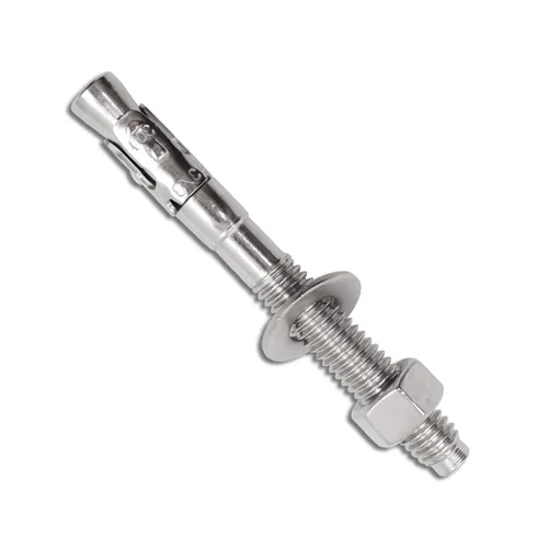 Miniatura 15 de Anclaje de cuña de 1/2" x 3-3/4 pulgadas, anclajes de hormigón de acero inoxidable, sujetadores de pernos de expansión de trabajo pesado