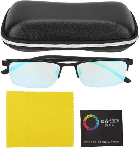 Gafas correctoras para daltónico para hombres y mujeres, gafas de daltonismo rojo y verde con caja de almacenamiento