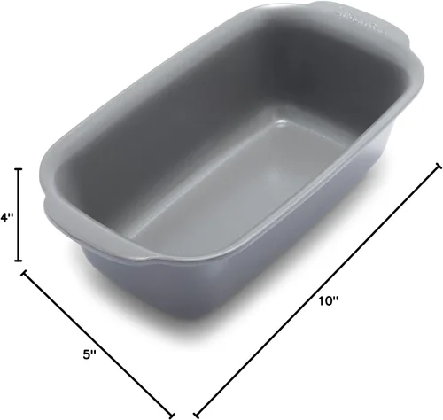 Miniatura 10 de GreenPan Premiere Ovenware - Molde antiadherente de cerámica saludable para pan de 1 libra, sin PFOA ni PFAS, utensilios para hornear resistentes a