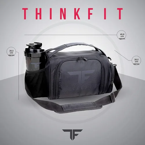 Miniatura 9 de ThinkFit Lonchera térmica para comida preparada con 6 contenedores para porciones de alimentos sin BPA, reutilizables, aptos para microondas