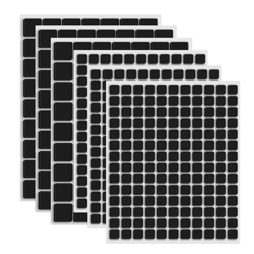 Juego de 6 cuadrados de espuma adhesiva de doble cara 3D de 2 tamaños para hacer tarjetas, adhesivos dimensionales adhesivos adhesivos permanentes