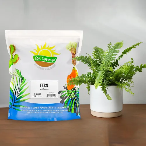 Miniatura 2 de Soil Sunrise Mezcla de tierra para macetas de plantas de helecho (8 cuartos de galón) Mezcla mezclada a mano personalizada para jardinería
