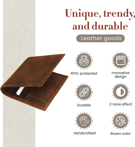 Miniatura 4 de Style N Craft Men's Bifold Credit Card Case