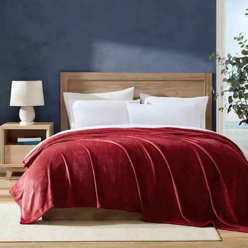 Miniatura 19 de Nautica - Manta tamaño King, forro polar de felpa ultrasuave para cama o sofá, ropa de cama de peso medio para comodidad durante todas