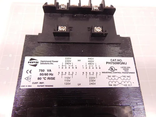 Miniatura 6 de Hammond Power Solutions, PH750MQMJ, TRANSFORMADOR DE CONTROL