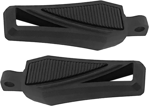 Miniatura 5 de FATECIM Estriberas Phantom para motocicleta con adaptadores de montaje macho ajustables y goma antideslizante universal para Harley Davidson Dyna
