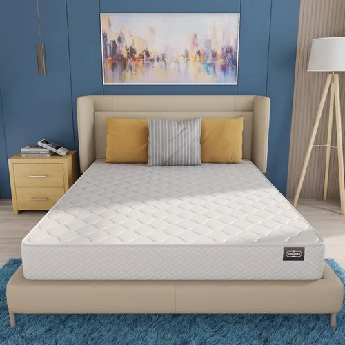 Miniatura 14 de Colchón híbrido individual XL de 8 pulgadas, espuma fría de alta densidad con resortes helicoidales Bonnell, ecológico y transpirable, firmeza media
