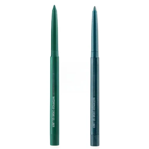 Miniatura 8 de lápiz delineador de ojos retráctil delineador de ojos pigmentado cremoso a prueba de manchas lápiz delineador de ojos verde menta A-verde menta