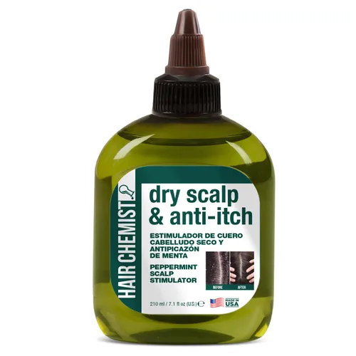 Hair Chemist Estimulador de cuero cabelludo de menta para cuero cabelludo seco y antipicazón, solución calmante de 7.1 onzas