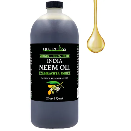 Miniatura 9 de GreenIVe Aceite de neem 100% cultivado orgánicamente, virgen prensado en frío, puro y natural, 16 onzas, ideal para jardinería, cuidado de la piel