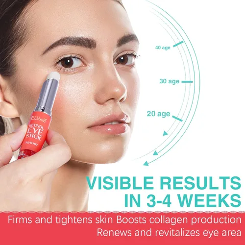 Miniatura 3 de Eye Stick - Crema antiarrugas para ojos hinchados, ojeras, bolsas de ojos, patas de gallo, arrugas, reduce las arrugas de la piel flácida de ojos