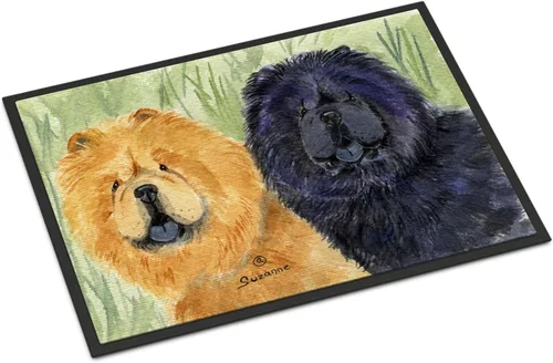 Miniatura 345 de Caroline's Treasures SS8220MAT - Felpudo afgano de 18 x 27 pulgadas, para interiores y exteriores, para entrada, antideslizante, lavable, de pelo