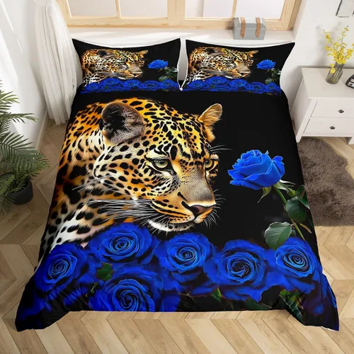 Miniatura 6 de Erosebridal Juego de ropa de cama con diseño de galaxia tamaño matrimonial, diseño de atrapasueños con temática bohemia, juego de funda de edredón