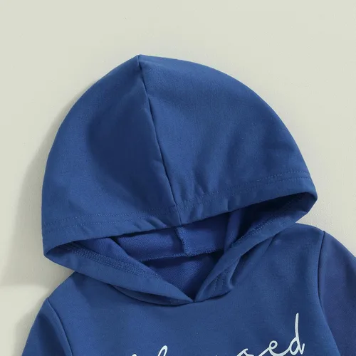 Miniatura 89 de Mandizy Conjunto de ropa de otoño para bebé niña pequeña, sudadera de manga larga con estampado de letras bendecidas, pantalones de camuflaje