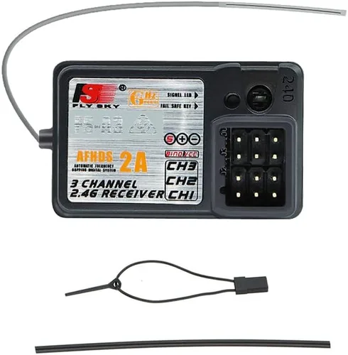 Miniatura 5 de Flysky FS-A3 3CH Receptor 2.4G AFHDS 2A para Flysky FS-GT5 FS-GT2E FS-GT2F FS-GT2G FS-iT3B FS-iT3C Transmisor (1 PC)