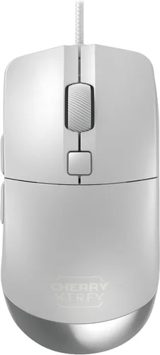 M50 Mouse de Juegos con Cable (Con Cable, Blanco)