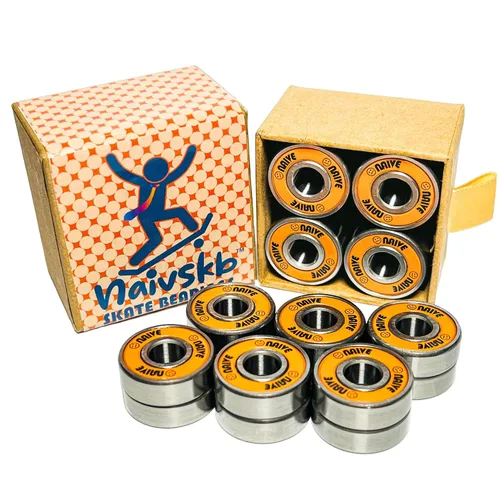 Miniatura 8 de Rodamientos para Patines 8mm Paquete de 16, Rodamientos de Precisión 608 para Patines en Línea Quad, Patinaje en Derby, Monopatín, Longboard
