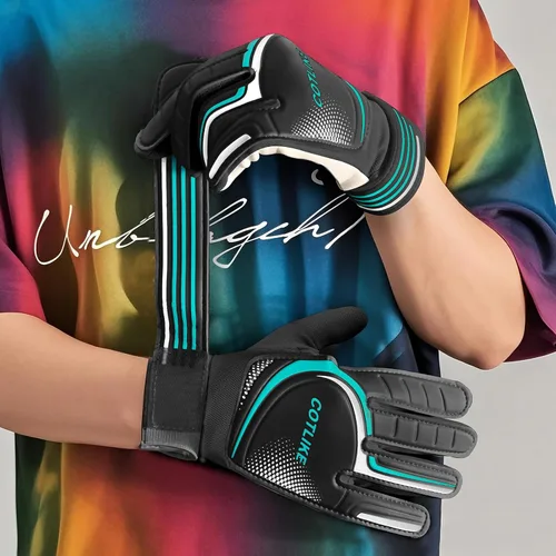 Miniatura 7 de Guantes de Portero de Fútbol – Guantes de Portero para Niños, Niñas y Jóvenes, Guantes de Portero para Niños de 8-12 con Agarres Fuertes, Palmas