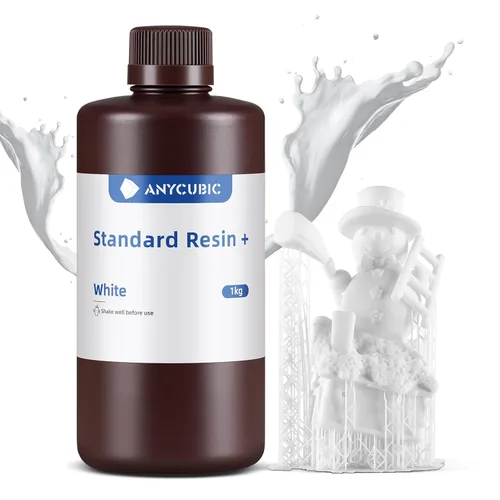 Miniatura 13 de ANYCUBIC - Resina de impresora 3D estándar actualizada, resina de curado UV rápido SLA de 405 nm, fotopolímero rápido y de alta precisión