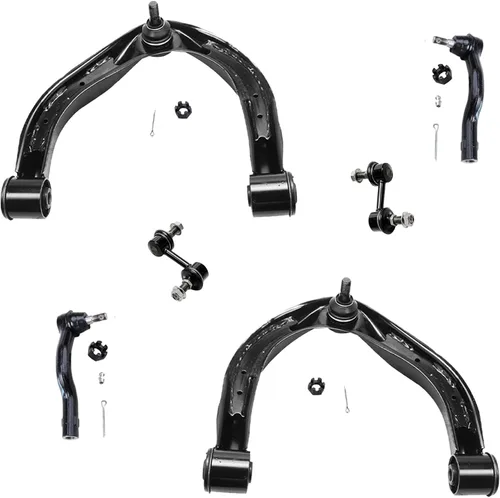 Miniatura 93 de Detroit Axle - Kit de brazos de control de extremo delantero 4WD para Ford 04-08 F-150, 06-08 Lincoln Mark LT, 4 extremos de barra de acoplamiento