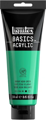 Miniatura 56 de Liquitex BASICS Pintura Acrílica, Botella de 400ml (13.5 oz), Blanco Titanio Titanio Blanco