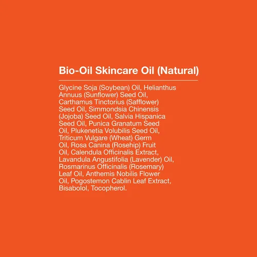 Miniatura 10 de Bio-Oil Suero de aceite natural para el cuidado de la piel, hidratante facial y corporal con manzanilla, rosa mosqueta y aceite de lavanda