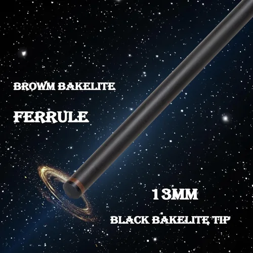 Miniatura 6 de Palo de piscina de fibra de carbono Heavy Break Cue de fibra de carbono, palo de ruptura profesional de fibra de carbono, palo de ruptura de 58