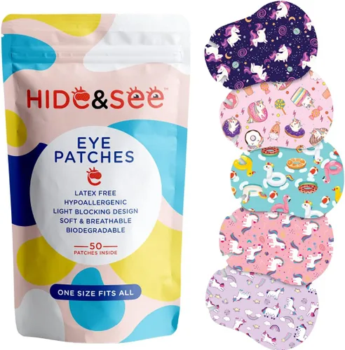 Miniatura 14 de Parches adhesivos para el cuidado de la piel de los niños (Explorer) - Parche para ojos de bebé para tratamiento de ojos perezosos - Parches