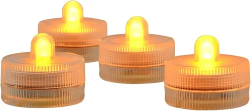 Miniatura 7 de Luces de Halloween sumergibles cr2032, funciona con pilas, bajo el agua, impermeable, para eventos, bodas, centros de mesa, jarrón, floral, Navidad