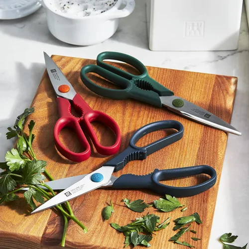 Miniatura 4 de ZWILLING Now S - Juego de tijeras de 3 piezas, azul, rojo y verde Negro
