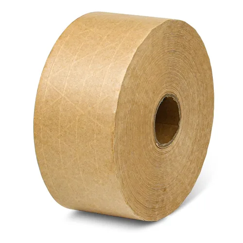 Miniatura 9 de Cinta reforzada de papel kraft activado por agua, paquete de 2, 2.75 pulgadas x 380 pies, longitud total de 760 pies, para embalaje y envío seguros