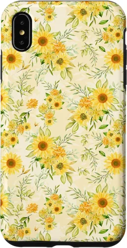 Miniatura 11 de Cute Sunflower Pattern Yellow Pastel Flower Case for iPhone 16