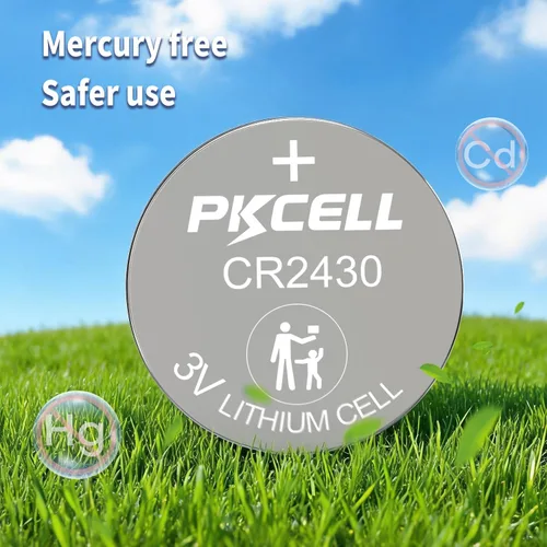 Miniatura 5 de PKCELL CR2430 - Batería de litio CR2430 de 3 V, 10 unidades Batería 2430 a prueba de fugas, sin mercurio, para relojes, llavero, control remoto