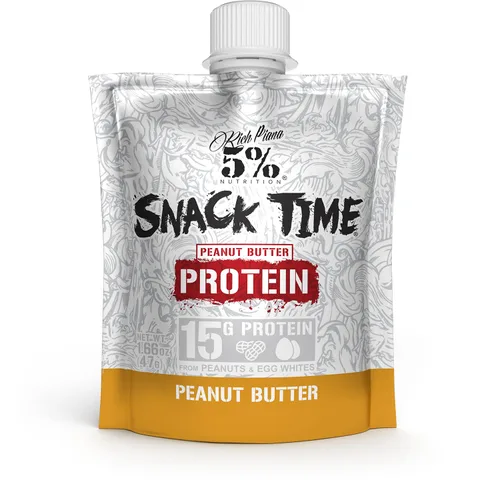 Miniatura 2 de Rich Piana 5% Nutrition Snack Time Disparos de proteínas exprimibles Bolsas de aperitivos altas en proteínas Prácticas proteínas alimentarias